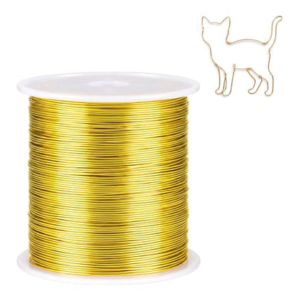 26 Gauge Copper Craft Wire for Jewelry Making (213 Foot)
