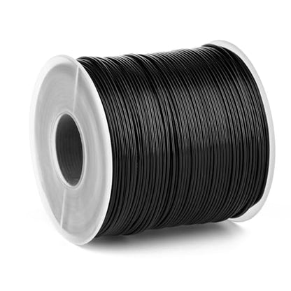 328FT 18 Gauge Bendable Black Aluminum Craft Wire for Jewelry Making Craft (328 Foot)