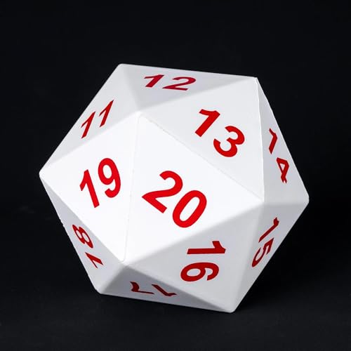 Large D20 Foam DND Dice (2.1 Ounce)