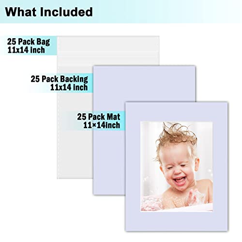 Pack of 25 White Pre
