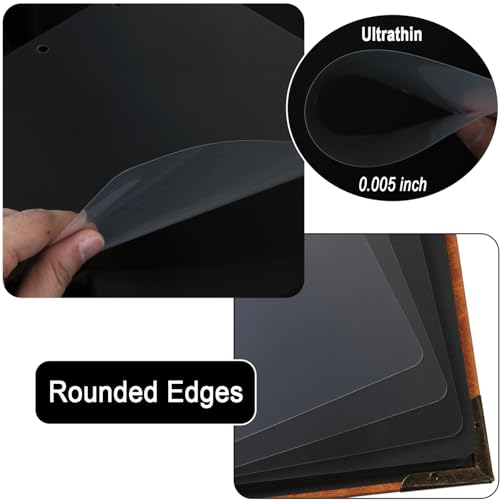 30 Sheets 9.84 x 10.24" Clear Insert Page Protectors Film (30 Count)