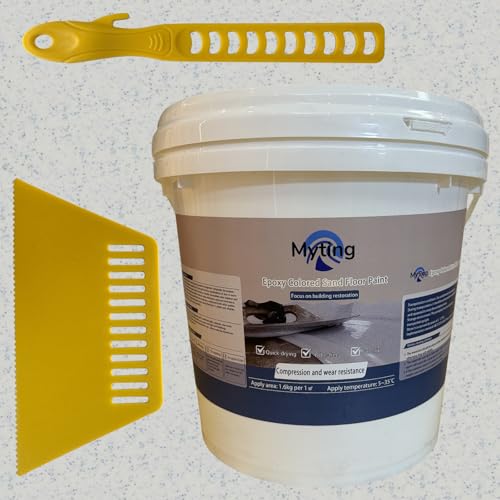 Epoxy Colored Sand Floor Paint (176 Fl Oz)