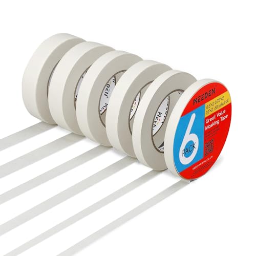6 Packs White Artist Tape (1076.1155 Foot)