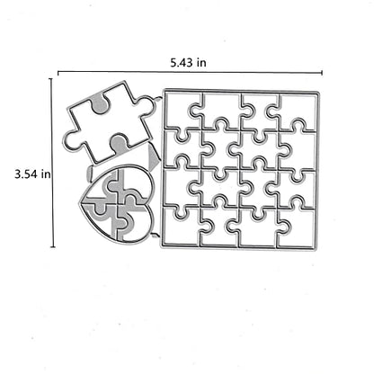 Square Jigsaw Puzzle Cutting Dies