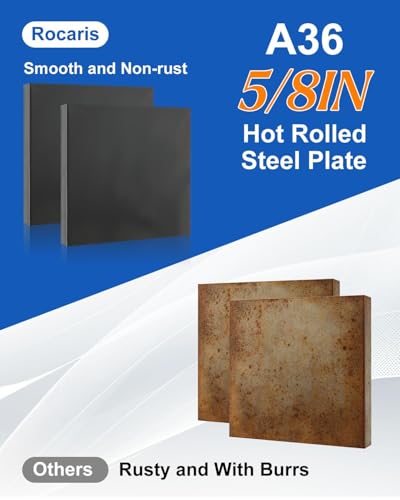 Hot Rolled Steel Plate 5 (2 Count)