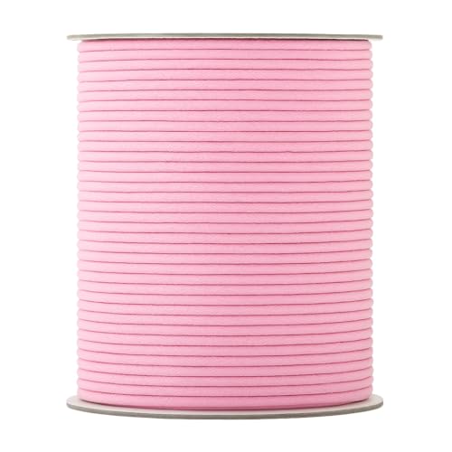 2mm Light Pink Waxed Cord (327 Foot)