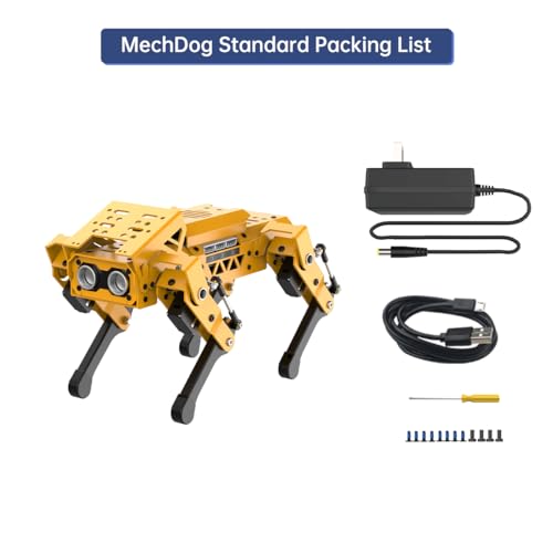 MechDog Robot Dog for Arduino Scratch Python Starter Smart Robot Kit with ESP32 AI Camera
