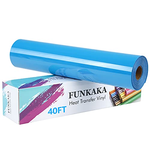 Lake Blue Heat Transfer Vinyl Rolls
