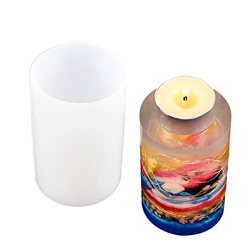 2 Pack Silicone Resin Flower & Candle Mold