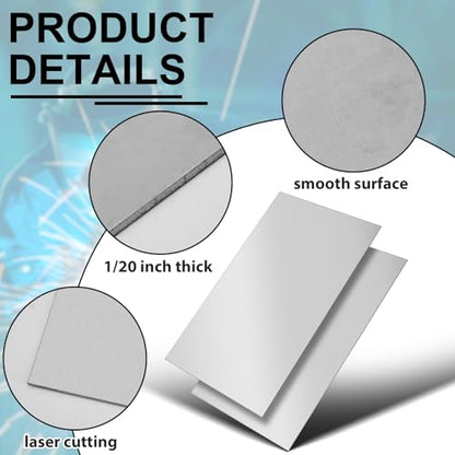 1 Pcs 24" x 48" 16 Gauge Sheet Metal