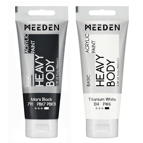 Acrylic Paint Mars Black (6.76 Fl Oz)