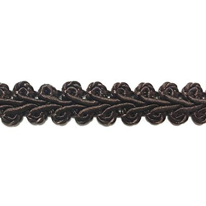 Braid Trim Dark Coffee 1