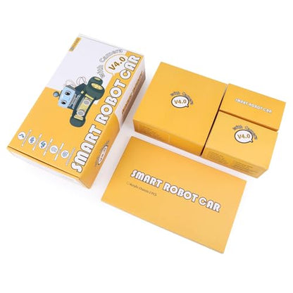 UNO R3 Smart Robot Car Kit V4 for Arduino Robotics for Kids Ages 8