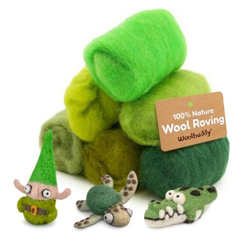 Wool Roving Kit for Needle Felting