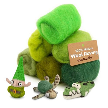Wool Roving Kit for Needle Felting