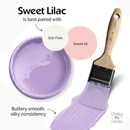 Sweet Lilac 4 Fl Oz Chalk Paint for Furniture All in One