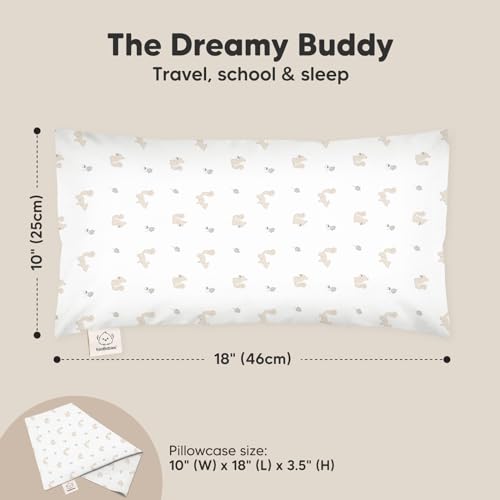 Toddler Pillow with Pillowcase
