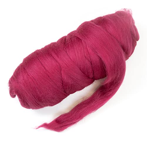 Colored Natural Wool roving (16 Ounce)