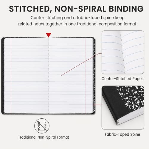 Marble Composition Notebooks (5 Count)
