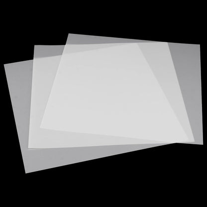 HOIGON 50 PCS 7.4 Mil Mylar Stencil Sheets,12 x 12 Inch Blank Clear Stencil Templates, Mylar Sheets for Arts, Crafts, Make Your Own Stencils