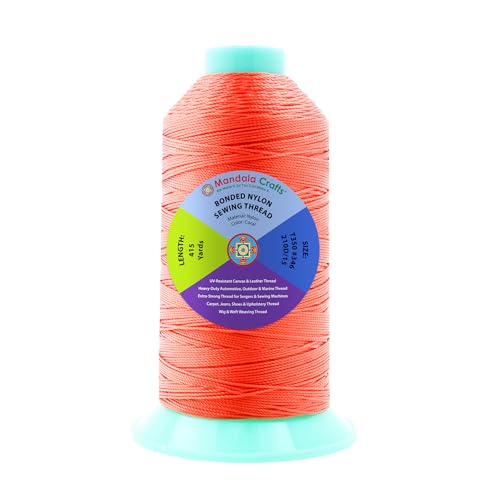 Size 346 210D T350 Coral Bonded Nylon Thread