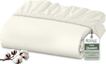 100% Organic Cotton Fitted Sheet