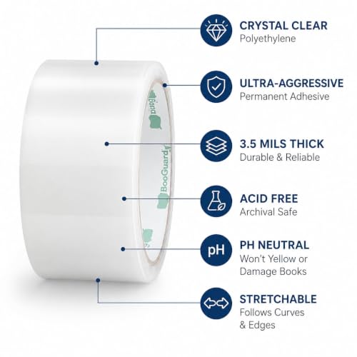 Clear Book Repair Tape (45 Foot)