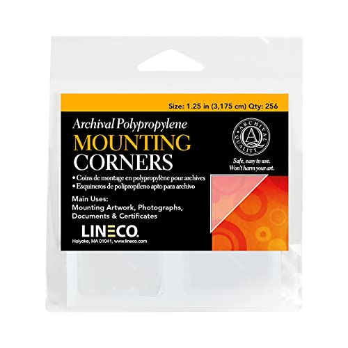 Archival Polypropylene Photo Corners (256 Count)