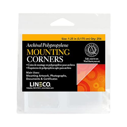 Archival Polypropylene Photo Corners (256 Count)