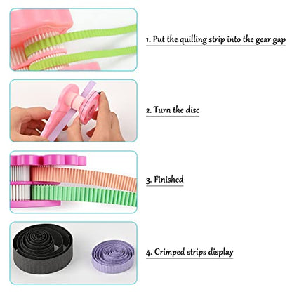 21 Piece Paper Quilling Tool Kit with Electric Pen for 2D