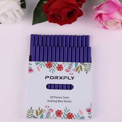 30 Pieces 7mm Sealing Wax Sticks for Glue Gun