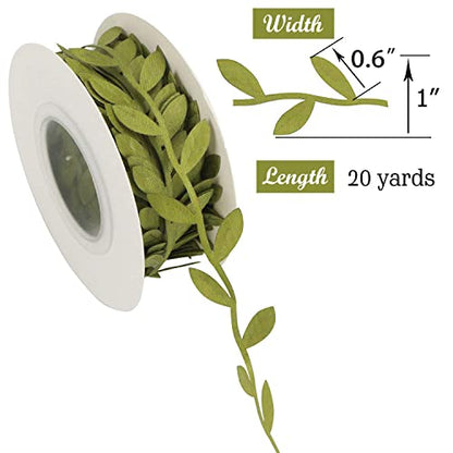 Leaf Trim 1" x 20 Yards (60 Foot)