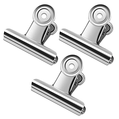 20 Pack Large Metal Hinge Clips 2 Inches (20 Count)