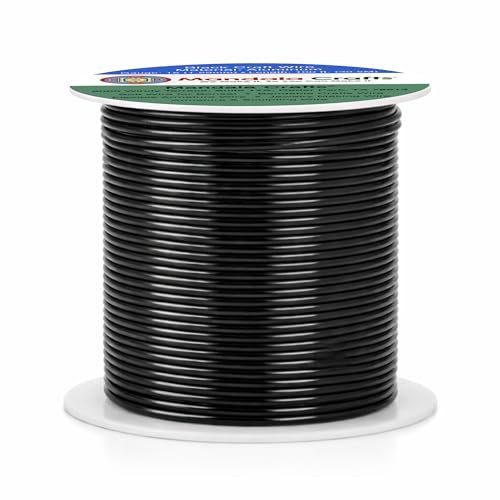 16 Gauge Black Anodized Aluminum Craft Wire