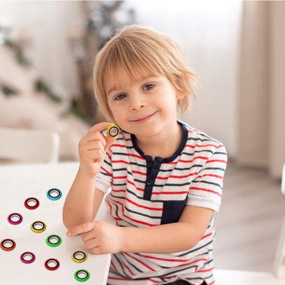 Fidget Toys Sensory Ring for Kids (12 Count)