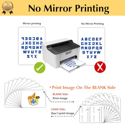 Tru Heat Transfer Paper for Inkjet & Laserjet Printer (21.28 Ounce)