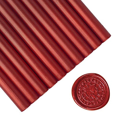 Gun Glue Sealing Wax Sticks for Wax Seal Stamp (10 Count)