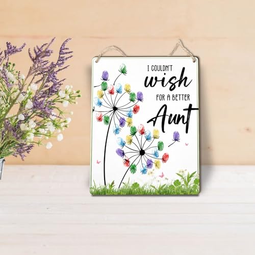 Dandelion DIY Fingerprint Art Hanging Sign