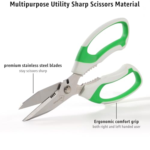 Utility Scissors All Purpose heavy duty 8