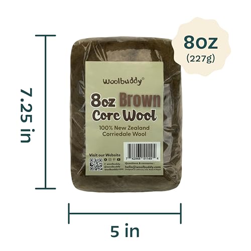 Core Wool 8oz for Needle Felting