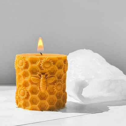 Honeybee Honeycomb & Animal Candle & Resin Casting Molds