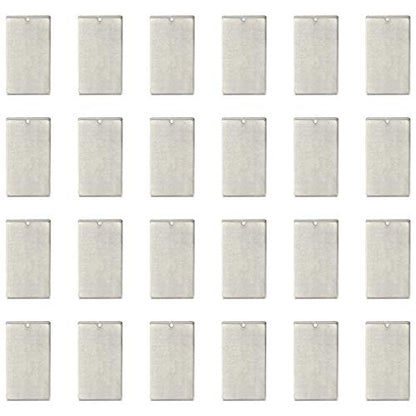 Premium Metal Stamping Rectangle Blanks for Metal Stamping and Jewelry Making