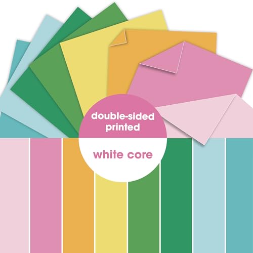 160 Sheets 4.5"x5.5" Color Printed Cardstock Variety Pack (36 Pack)