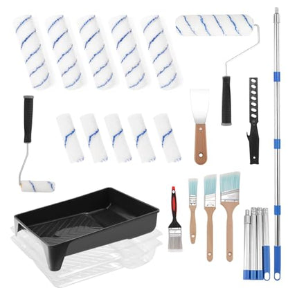 Paint Roller Kit with Extension Pole