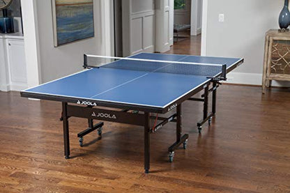 Inside Professional MDF Indoor Table Tennis Table with Quick Clamp Ping Pong Net and Post Set