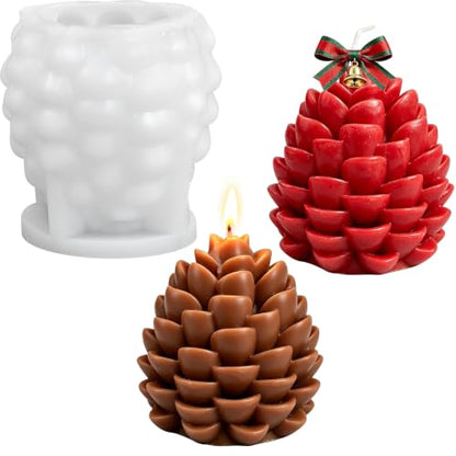 Pinecone Candle Mold