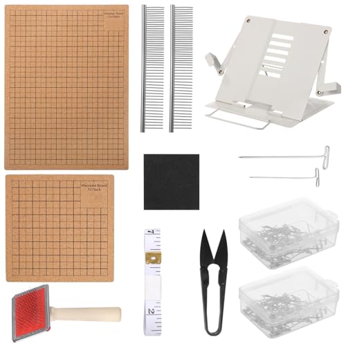 107 PCS Macrame Board Set