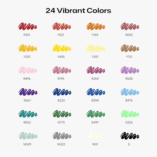 Acrylic Paint Markers (24 Count)