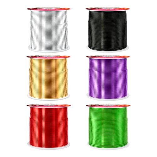 20 GA Silver Black Red Assorted Anodized Aluminum Craft Wire