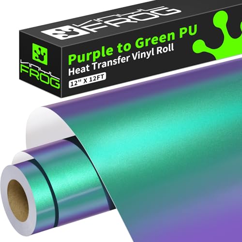 Chameleon Heat Transfer Vinyl Roll 12" x12ft Gradual HTV Vinyl